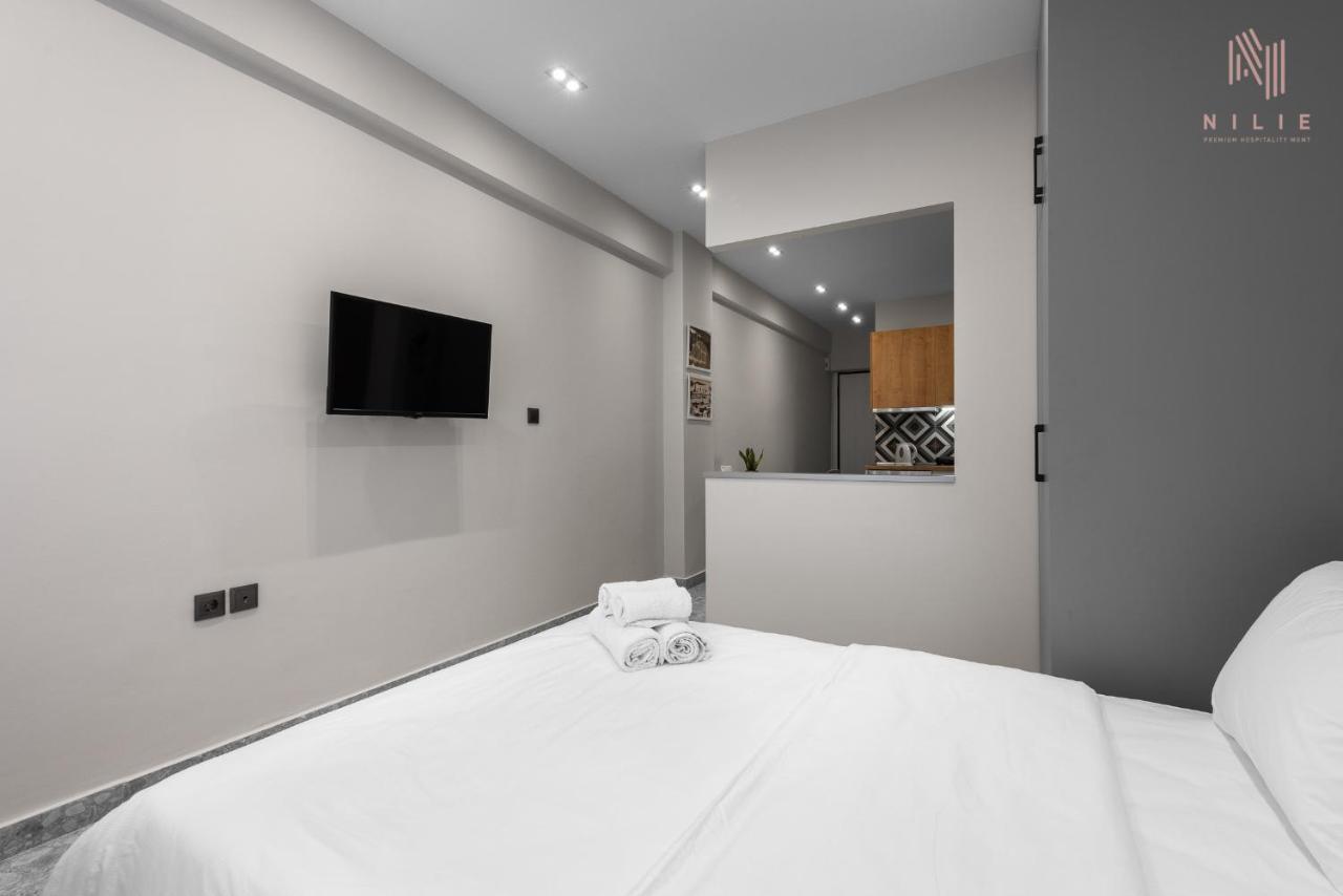 Timesquare, Nilie Hospitality Mgmt Apartment เทสซาโลนิกิ ภายนอก รูปภาพ