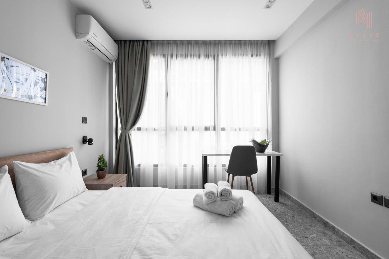 Timesquare, Nilie Hospitality Mgmt Apartment เทสซาโลนิกิ ภายนอก รูปภาพ