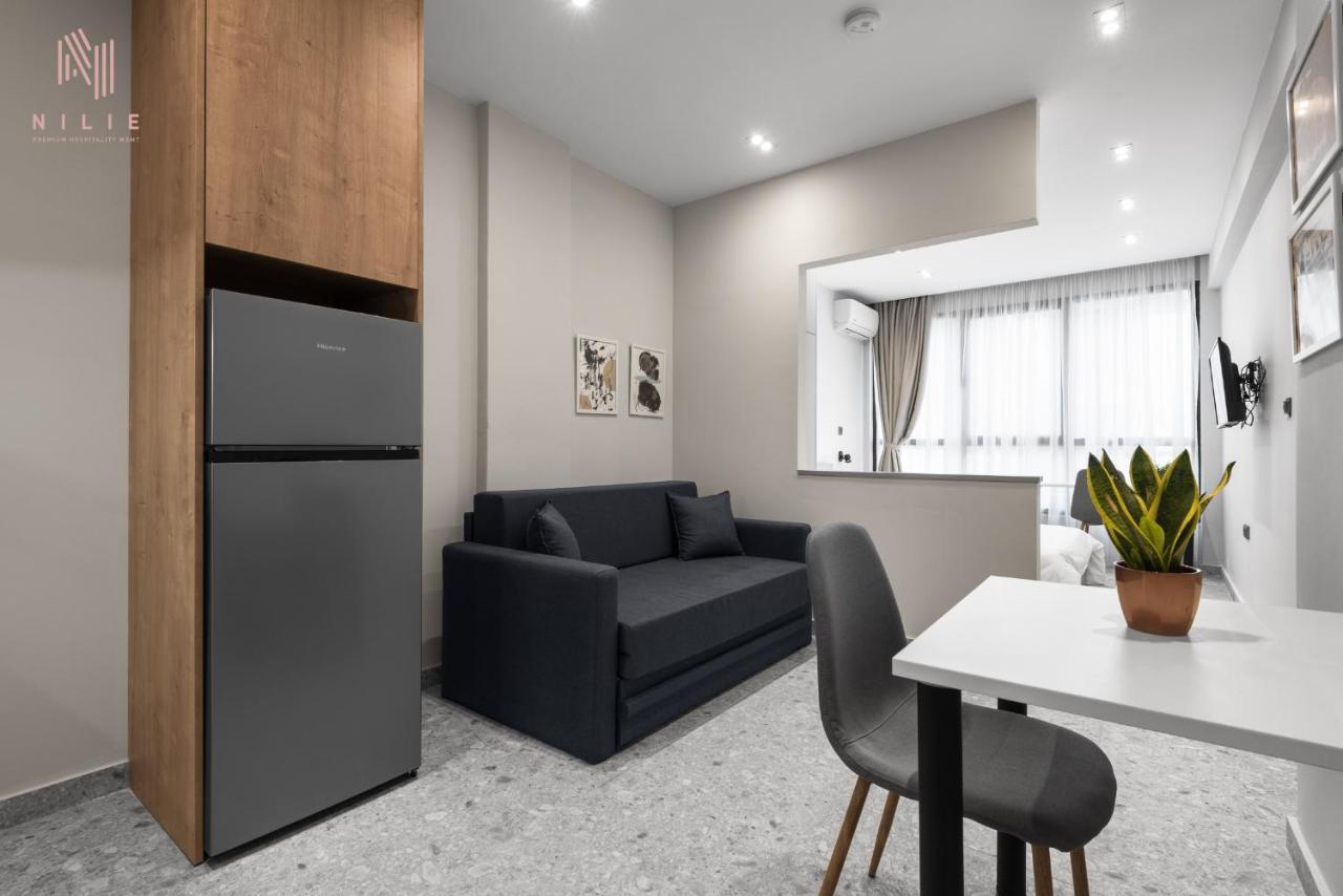 Timesquare, Nilie Hospitality Mgmt Apartment เทสซาโลนิกิ ภายนอก รูปภาพ