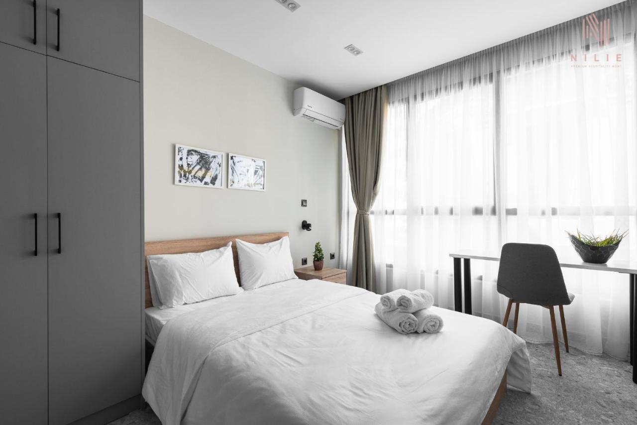 Timesquare, Nilie Hospitality Mgmt Apartment เทสซาโลนิกิ ภายนอก รูปภาพ