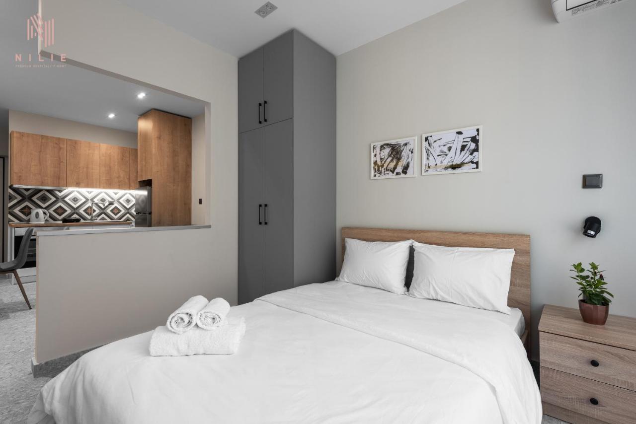 Timesquare, Nilie Hospitality Mgmt Apartment เทสซาโลนิกิ ภายนอก รูปภาพ