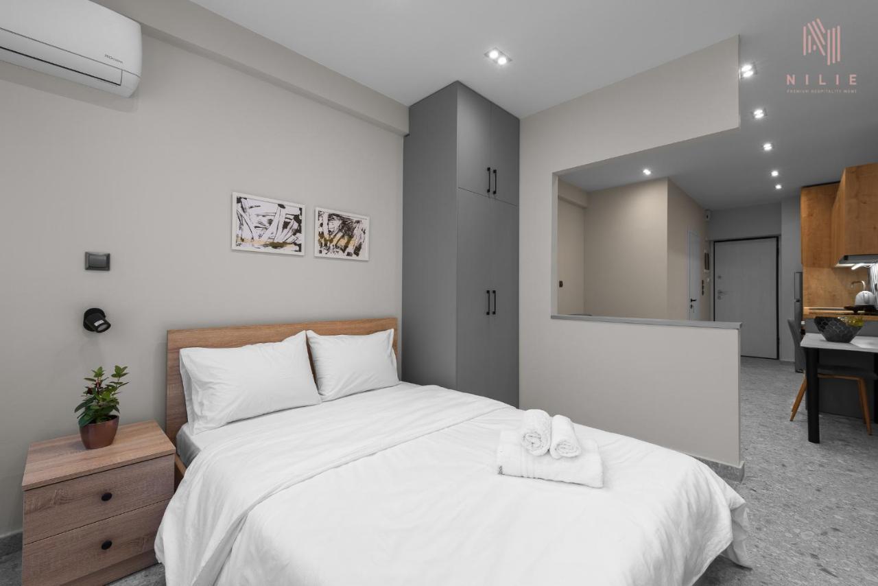 Timesquare, Nilie Hospitality Mgmt Apartment เทสซาโลนิกิ ภายนอก รูปภาพ