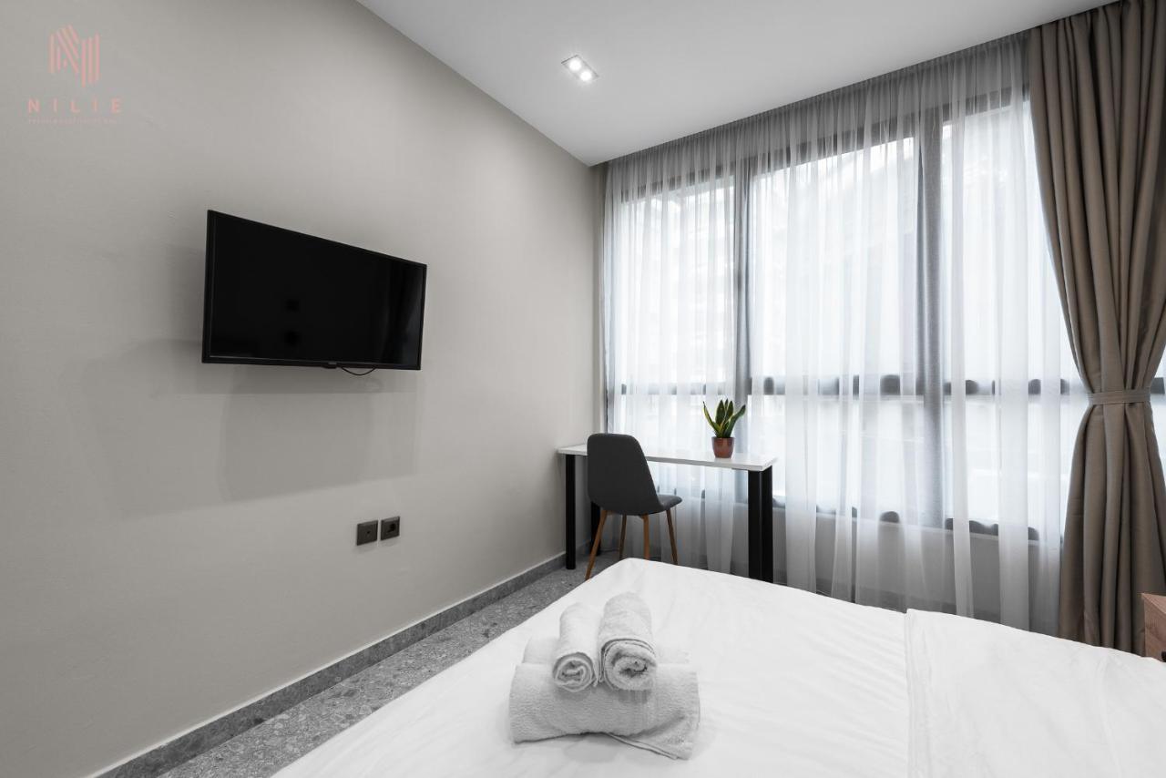 Timesquare, Nilie Hospitality Mgmt Apartment เทสซาโลนิกิ ภายนอก รูปภาพ
