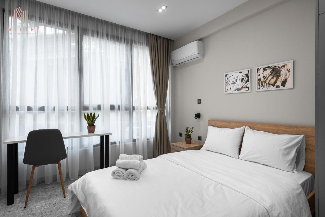 Timesquare, Nilie Hospitality Mgmt Apartment เทสซาโลนิกิ ภายนอก รูปภาพ